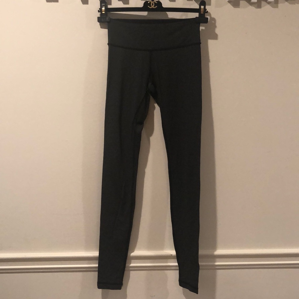Lululemon Patterned Wunderunder Tights